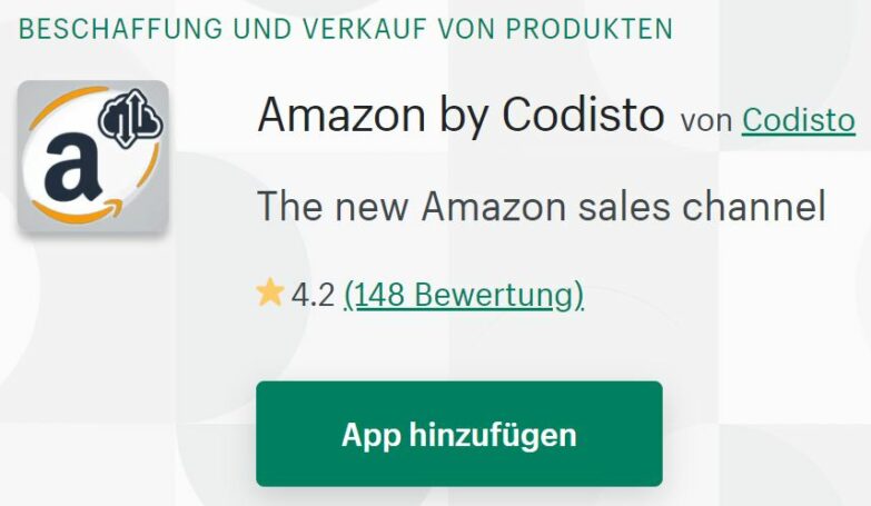 Die App Amazon by Codisto