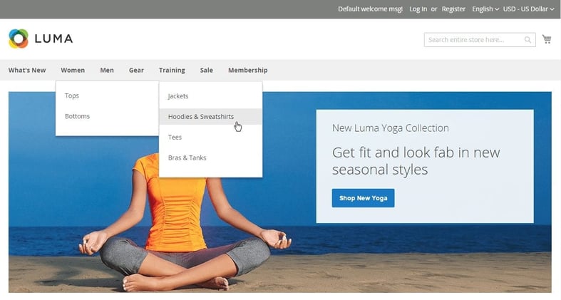 Magento Luma Theme