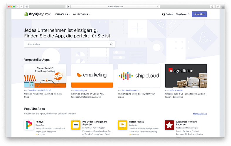 Shopify App Store
