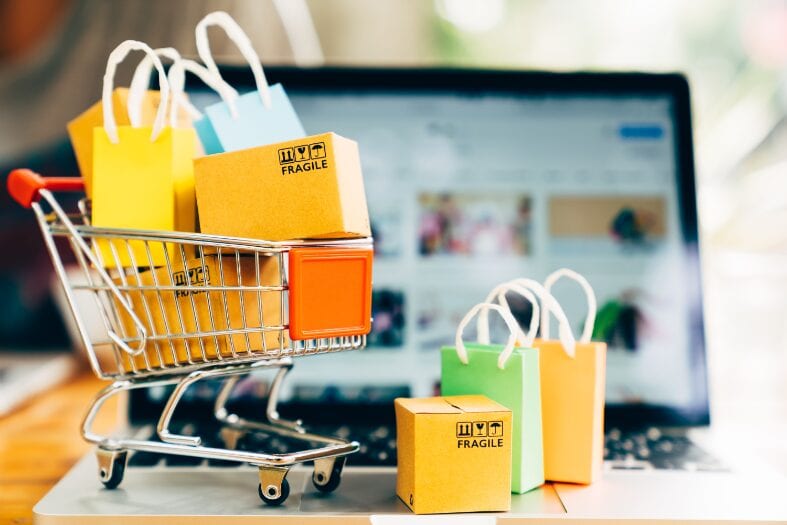 Warenkorb im E-Commerce