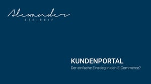 Kundenportal - Der einfache Einstieg in den E-Commerce_Kopie von Generisch