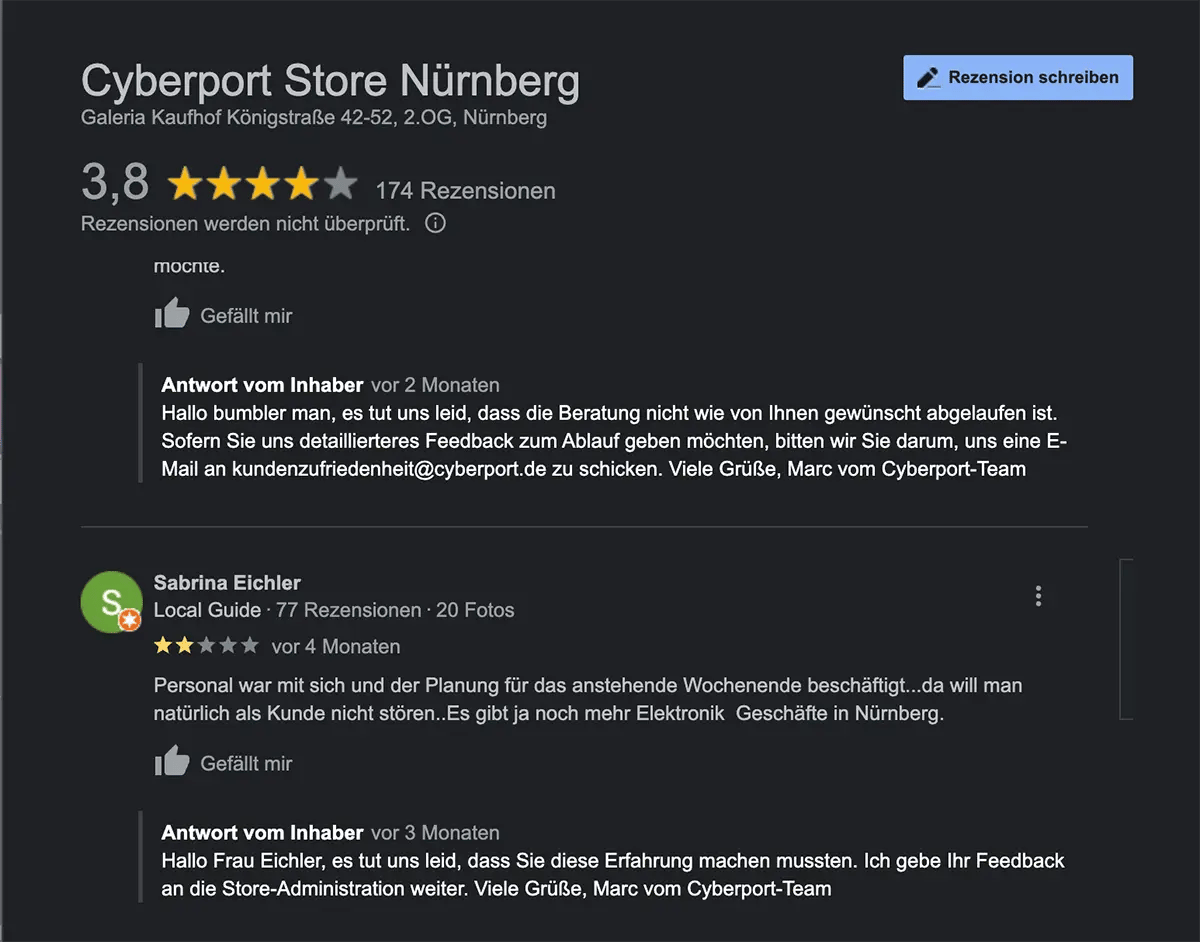 google-bewertungen-kommentar